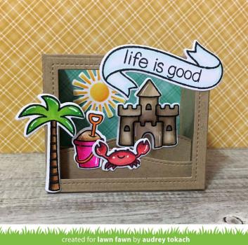 Lawn Fawn Craft Die - Shadow Box Card Dies