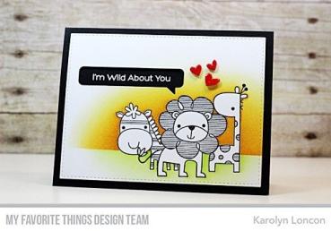 My Favorite Things Stempelset "Wild About You" Clear Stamp Set