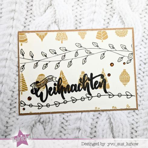 LaCreativ - Designpapier "Goldene Weihnachtszeit" Paper Pack 6x6" - 24 Bogen