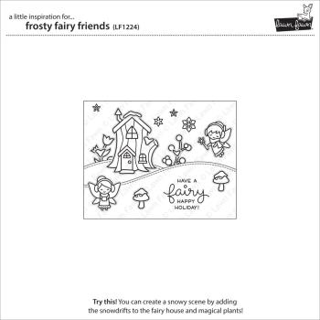 Lawn Fawn Stempelset "Frosty Fairy Friends" Clear Stamp