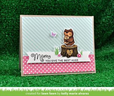 Lawn Fawn Stempelset "Mom + Me" Clear Stamp