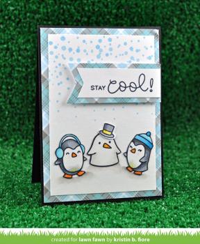 Lawn Fawn Stempelset "Snow Cool" Clear Stamp