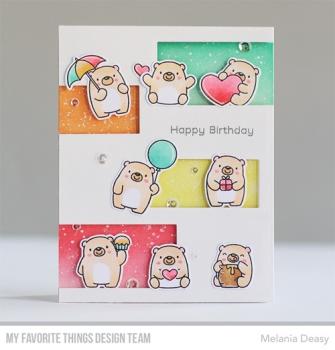 My Favorite Things Die-namics "A2 Rectangle STAX Set 2" | Stanzschablone | Stanze | Craft Die