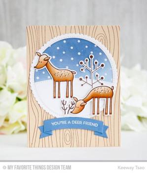 My Favorite Things Stempelset "Deer Friends" Clear Stamp