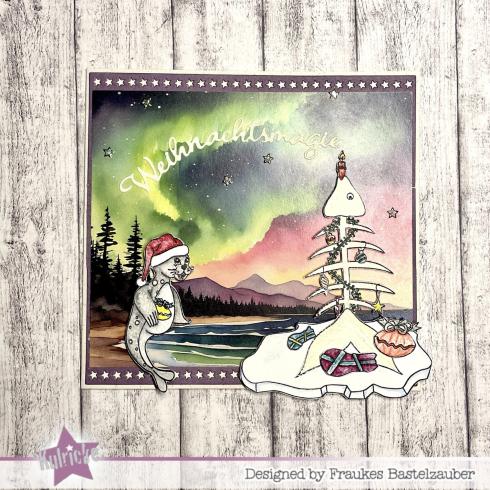 Kulricke Stempel "MerryFishmas" Clear Stamp