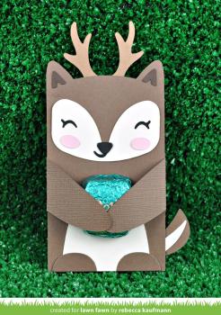 Lawn Fawn Craft Die - Woodland Critter Huggers (LF1557) - Faltkarten.com