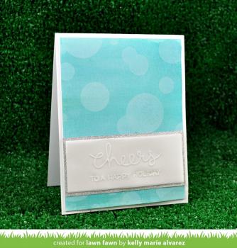 Lawn Fawn Stempelset "Let's Bokeh" Clear Stamp