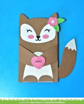 Lawn Fawn Craft Die - Stitched Gift Card Pocket