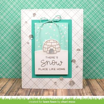 Lawn Fawn Stempelset "Snow Cool" Clear Stamp