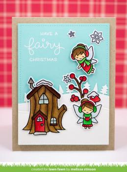 Lawn Fawn Stempelset "Frosty Fairy Friends" Clear Stamp