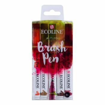 Talens Ecoline Brushpen Set x5 Autumn "Herbst" (11509904)