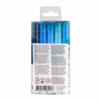 Talens Ecoline Brushpen Set x5 Blue (11509905)