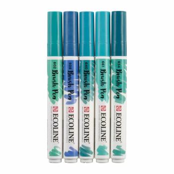 Talens Ecoline Brushpen Green Blue