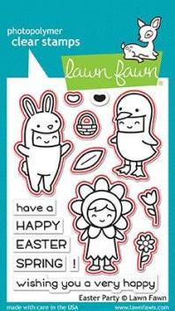 Lawn Fawn Stempelset "Easter Party" Clear Stamp