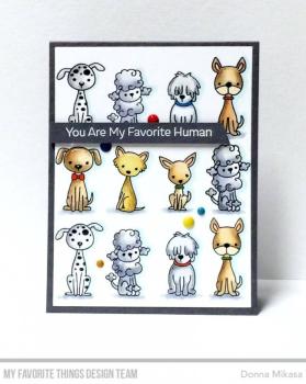 My Favorite Things Stempelset "Puppy Kisses" Clear Stamp Set