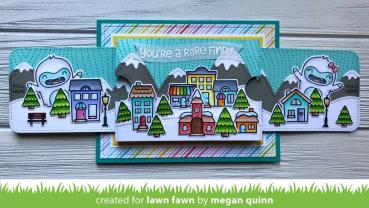 Lawn Fawn Craft Die - Double Slider Surprise