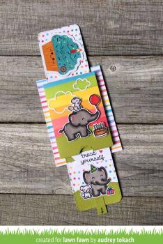 Lawn Fawn Craft Die - Double Slider Surprise