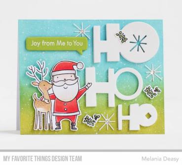 My Favorite Things Die-namics "Santa & Friends" | Stanzschablone | Stanze | Craft Die