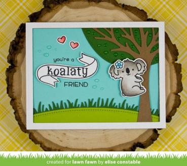 Lawn Fawn Stempelset "I Love You(calyptus)" Clear Stamp