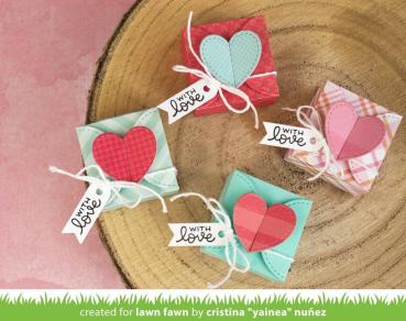 Lawn Fawn Craft Die - Heart Treat Box