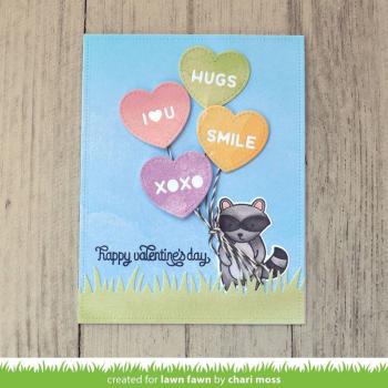 Lawn Fawn Craft Die - Candy Hearts