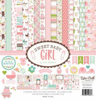 Echo Park "Sweet Baby Girl" 12x12" Collection Kit