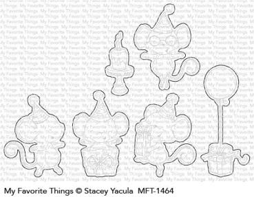 My Favorite Things Stempelset "It's a Mice Time to Celebrate" Clear Stamp Set