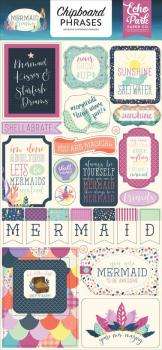 Echo Park "Mermaid Dreams" Chipboard - Sticker