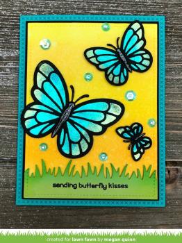 Lawn Fawn Craft Die - Layered Butterflies