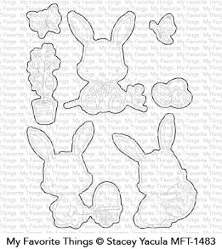 My Favorite Things Die-namics "Easter Bunnies" | Stanzschablone | Stanze | Craft Die