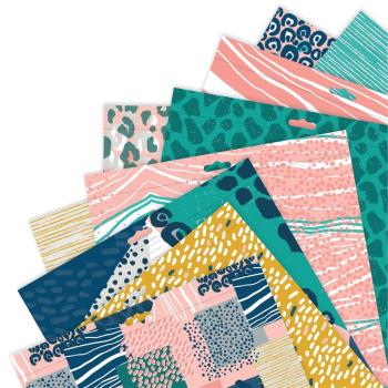 Papermania Papierblock 12x12" "Wild Prints" 50 Bogen 