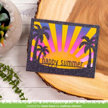 Lawn Fawn Craft Die - Happy Summer Line Border