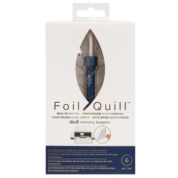 We R Memory Keepers Foil Quill Bold Tip Heat Pen (Dick) + Adapter