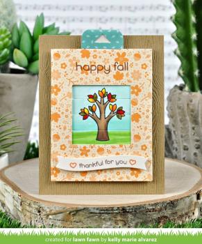 Lawn Fawn Stempelset "Tree Before 'n Afters" Clear Stamp