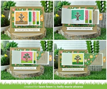 Lawn Fawn Craft Die - Flippin' Awesome Add-on