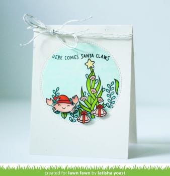 Lawn Fawn Craft Die - Just Stitching Double Circles