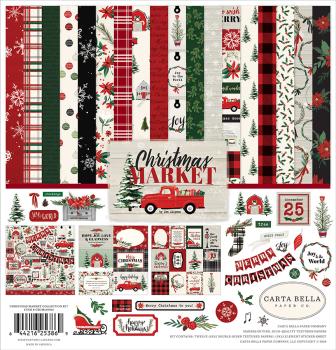 Carta Bella "Christmas Market" 12x12" Collection Kit