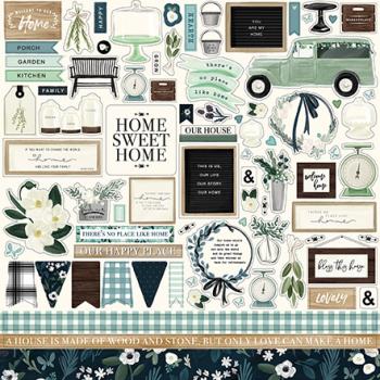 Carta Bella "Home Again" 12x12" Element Stickers