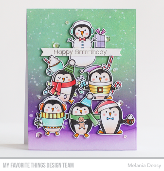 My Favorite Things Stempelset "Polar Penguins" Clear Stamp Set