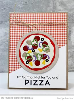 My Favorite Things Stempelset "Pizza My Heart" Clear Stamp Set