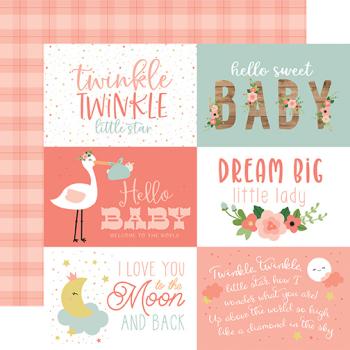 Echo Park "Baby Girl" 12x12" Collection Kit