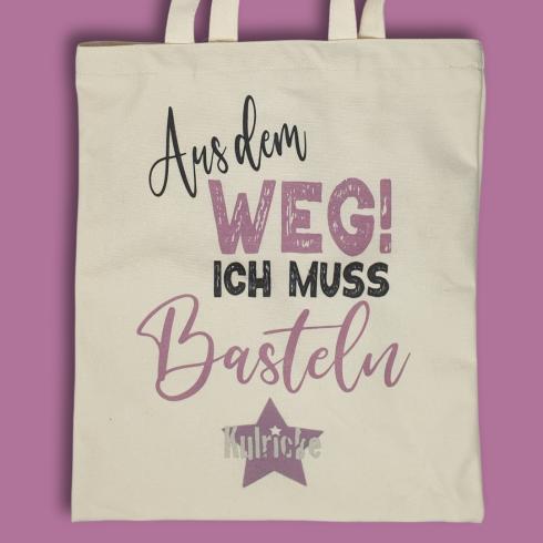 Kulricke Baumwolltasche | Jutebeutel | Einkaufstasche | Umhängetasche