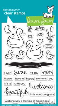 Lawn Fawn Stempelset "Swan Soiree" Clear Stamp