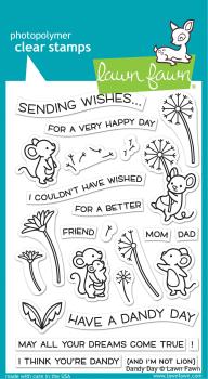 Lawn Fawn Stempelset "Dandy Day" Clear Stamp