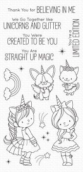 My Favorite Things Stempelset "Unicorns and Glitter" Clear Stamp Set