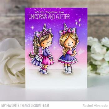 My Favorite Things Stempelset "Unicorns and Glitter" Clear Stamp Set