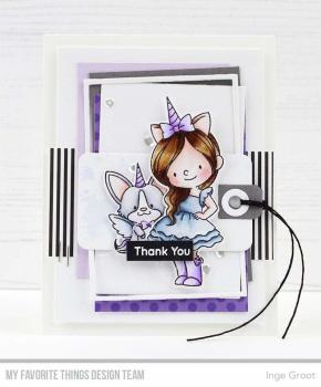 My Favorite Things Stempelset "Unicorns and Glitter" Clear Stamp Set