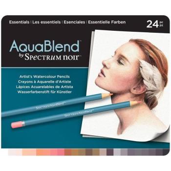 Spectrum Noir Spectrum Aquablend Watercolour Pencils / Farbstift Essentials 24 Farben