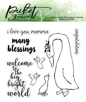 Picket Fence Studios I Love You, Momma Clear Stamps (A-108)