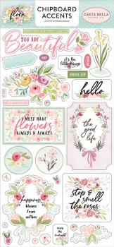 Carta Bella "Flora No.3" Chipboard - Sticker